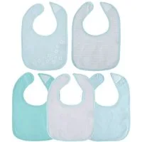 BIECO Lätzchen Bieco Baby Lätzchen 5er Pack Wasserdicht Schlabberlatz Sabberlätzchen