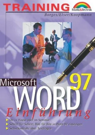 Microsoft Word 97 M&T-Training . Einführung