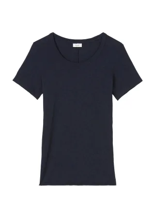 Marc OPolo DENIM - Rundhals-T-Shirt regular Scandinavian Blue - Gr. - M