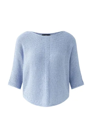 Oui - Pullover powder blue - Gr. - 38