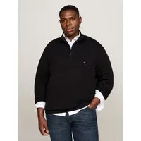 Tommy Hilfiger Big & Tall Troyer BT-PIMA ORG CTN CASHMERE ZMOCK-B Große Größen