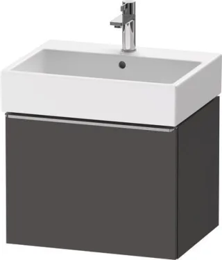 Duravit D-Neo Waschtischunterbau wandhängend Graphit Matt 584x442x440 mm - DE4271070490000 DE4271070490000