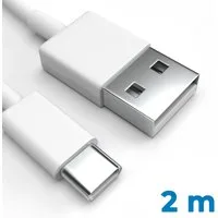 Justcom Samsung Galaxy A54 USB-Kabel, USB-C, USB-A (200 cm), Schnellladekabel, Datenkabel, Handy, Tablet