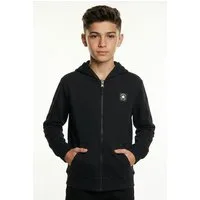 Converse Kapuzensweatjacke CNVB VARCITY ZIP FRONT HOODIE für Kinder geeignet, mit durchgehendem Reißverschluss vorne
