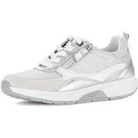 rollingsoft Plateausneaker, Freizeitschuh, Halbschuh, Schnürschuh mit Kontrastbesatz, G-Weite