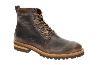 Panama Jack Herrenstiefelette Emery C6 cuero/bark Glattleder PU-Sohle 2cm Absatz