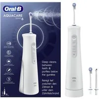 Oral-B Elektrische Zahnbürste Oral-B AquaCare 6 436294 Munddusche Weiß
