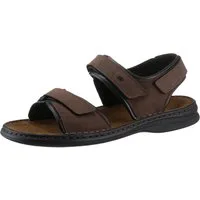 Josef Seibel Rafe Sandale, Sommerschuh, Klettschuh, Freizeitsandale, mit Lederdecksohle