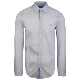Lacoste Slim Fit Herren Hellblaues Hemd