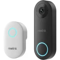 Reolink Video-Türsprechanlage D340W Video Doorbell WiFi 5 MP Video-Türklingel mit Gong (2-tlg., Personenerkennung)