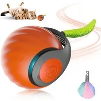 FANNOU Tier-Intelligenzspielzeug Katzen Ball, Interaktives Katzenspielzeug Elektrisch Magic Hund, (1-tlg) Selbstbeschäftigung Automatischer Rollball für Katzen Hunde