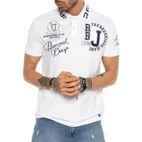 RedBridge Poloshirt mit Logo-Stickereien – Casual, Regular Fit, 100% Baumwolle