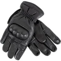 MDM Motorradhandschuhe Motorrad Lederhandschuhe Biker Knöchelschutz dick gefüttert Dick gefüttert - Touchscreen-kompatibler Zeigefinger