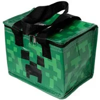 Puckator Kühltasche Minecraft Creeper Kühltasche aus recycelten Plastikflaschen