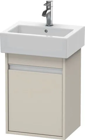 Duravit Ketho Waschtischunterbau wandhängend Taupe Matt 400x320x550 mm - KT6630R9191 KT6630R9191