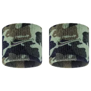 Nike - "Classic" Armband, Dri-FIT, Swoosh (Ölgrün/Schwarz)
