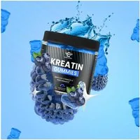 Riyashop Gummibärchenmaschine Elite Bites Kreatin Gummies, Blaubeere Geschmack, 120 Gummibärchen
