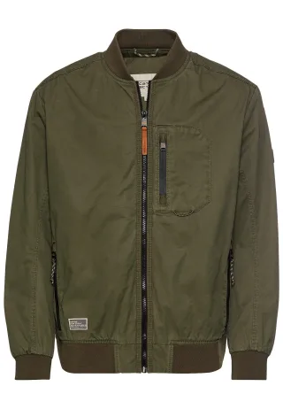 camel active - Leichter Blouson mit Stehkragen dusty khaki - Gr. - 56