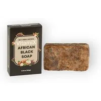 Vitamix Feste Duschseife Vitamix 100% Natural African Black Soap 150gr., 1-tlg., 100 % natürlich, für Gesicht und Körper, vielseitig einsetzbar