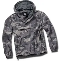 Brandit Allwetterjacke Herren Sommer Windbreaker Jacke US Version Perfekte Passform Hochwertige Verarbeitung,Wasserabweisend