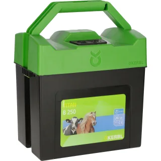 Kerbl TITAN B250 Weidezaungerät grün/schwarz - 392502