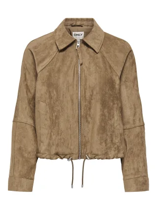 ONLY - ONLLIXA L/S FAUX SUEDE JACKET CC PNT - Gr. - L