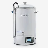 Klarstein Bierzapfanlage Mundschenk, Anlage zum Bier Brauen Braukessel Bierbrau Set