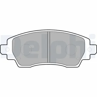 Delphi Bremsbel?ge vorne Toyota Corolla E11