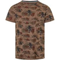 TIMEZONE T-Shirt T-Shirt Florales Muster Rundhals Regular Fit Atmungsaktiv (1-tlg) Vintage Print T-Shirt