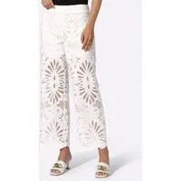 heine Jerseyhose Spitzen-Hose normal