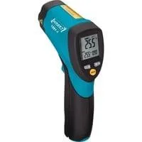 Infrarot-Thermometer 1991-1 schwarz/blau, mit integriertem Laserpointer