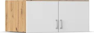 rauch Aufsatzschrank "Gamma" Breiten 91/136/181/226 cm, in 4 Griffvarianten, für eine maximale Nutzung der Deckenhöhe, viele Farben MADE IN GERMANY