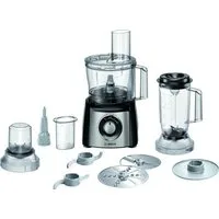 BOSCH Küchenmaschine MCM3PM386 MultiTalent 3 Plus, 900 W, 2,3 l Schüssel, schneiden und raspeln (fein,grob), Schlagscheibe, Mixer 1,0 L, schwarz