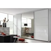 rauch Schwebetürenschrank Kleiderschrank Schrank Garderobe Wäscheschrank Ankleide KULMBACH (Breiten 271/360 cm Höhen 210/230 cm) inkl. Schubkasteneinsatz und extra Einlegeböden MADE IN GERMANY