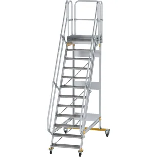 Munk Plattformtreppe fahrbar 60° Stufenbreite 800 mm - 600732