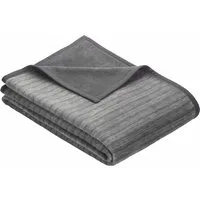 Wohndecke Fano, IBENA, mit Streifen versehen, Kuscheldecke