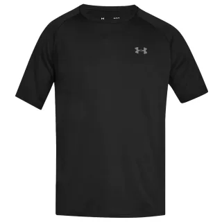 Under Armour - "Tech" T-Shirt für Herren (Schwarz/Hellgrau)