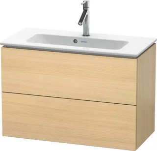 Duravit L-Cube Waschtischunterbau wandhängend Mediterrane Eiche Matt 820x391x550 mm - LC625707171 LC625707171