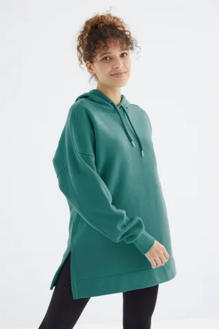 Übermaß Kapuzenpullover mit Tasche