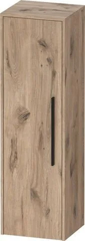 Duravit D-Code Halb-Hochschrank, 1 Tür, Türanschlag links, Glasf.2, Hfb 1 DC1338LBD550000