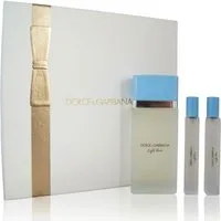 DOLCE & GABBANA Duft-Set Dolce & Gabbana Light Blue Eau de Toilette 100ml + EDT 2x10ml, 1-tlg.
