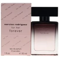Narcisco Rodriguez Eau de Parfum For Her Forever EDP Damen Spray, Blumiger-moschus Duft mit Orangenblüte, Patchouli und Jasmin