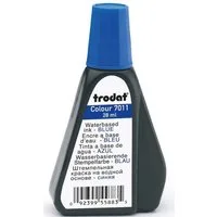 TRODAT Stempel Stempelfarbe ohne Öl 28ml blau
