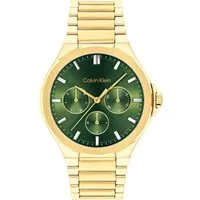 Calvin Klein Multifunktionsuhr VIBRANCY 25100053, Armbanduhr, Quarzuhr, Damenuhr, Tag, Wochentag, Edelstahlarmband