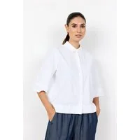 soyaconcept Hemdbluse SC-NETTI 118 mit 3/4 Arm