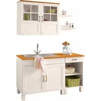 Home affaire Pantryküche Alby, Breite 150 cm, in 2 Tiefen, ohne E-Geräte