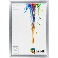 Clamaro Bilderrahmen, Silber CLAMARO 53G Neo Collage nach Maß modern Holz