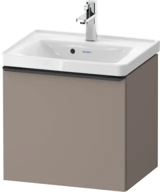 Duravit D-Neo Waschtischunterbau wandhängend Basalt Matt 484x372x440 mm - DE42480BD430000 DE42480BD430000