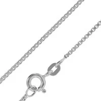 trendor Kette ohne Anhänger Feine Venezianer Kette 925 Silber 0,9 mm 36-80 cm