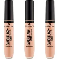 Essence Concealer CAMOUFLAGE+ MATTE concealer, 3-tlg., hohe Deckkraft, mattierend, alle Hauttypen